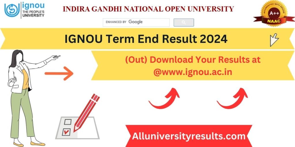 IGNOU Term End Result 2024 