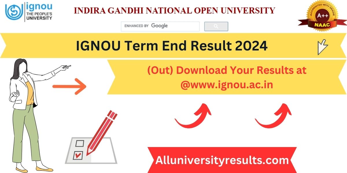 IGNOU Term End Result 2024