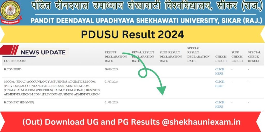 PDUSU Result 2024